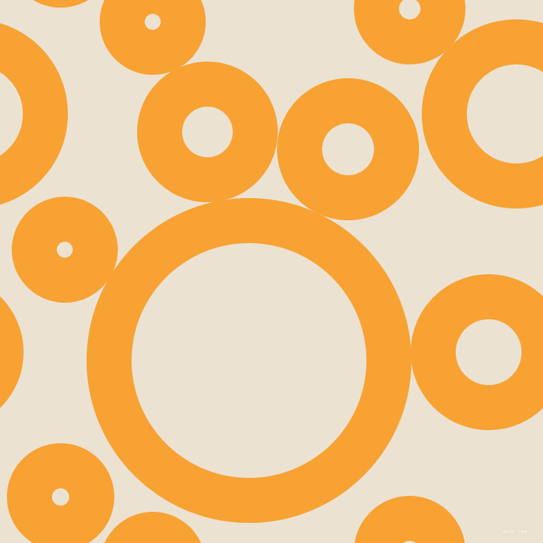 bubbles, circles, sponge, big, medium, small, 65 pixel line width, Lightning Yellow and Quarter Spanish White circles bubbles sponge soap seamless tileable