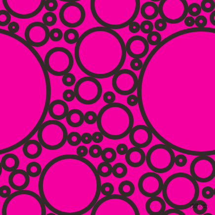 bubbles, circles, sponge, big, medium, small, 9 pixel line widthLivid Brown and Hollywood Cerise circles bubbles sponge soap seamless tileable