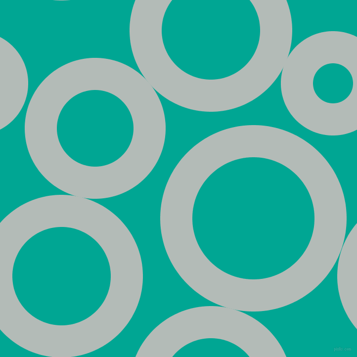 bubbles, circles, sponge, big, medium, small, 65 pixel line width, Loblolly and Persian Green circles bubbles sponge soap seamless tileable