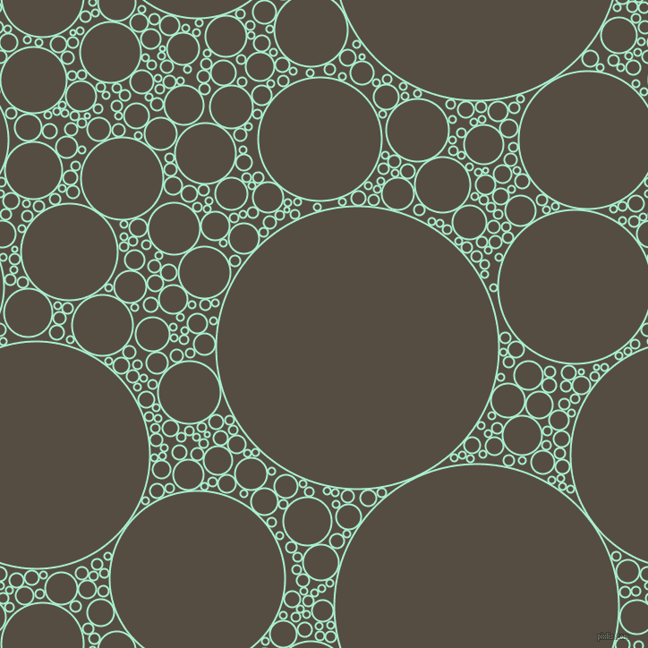 bubbles, circles, sponge, big, medium, small, 2 pixel line width, Magic Mint and Mondo circles bubbles sponge soap seamless tileable
