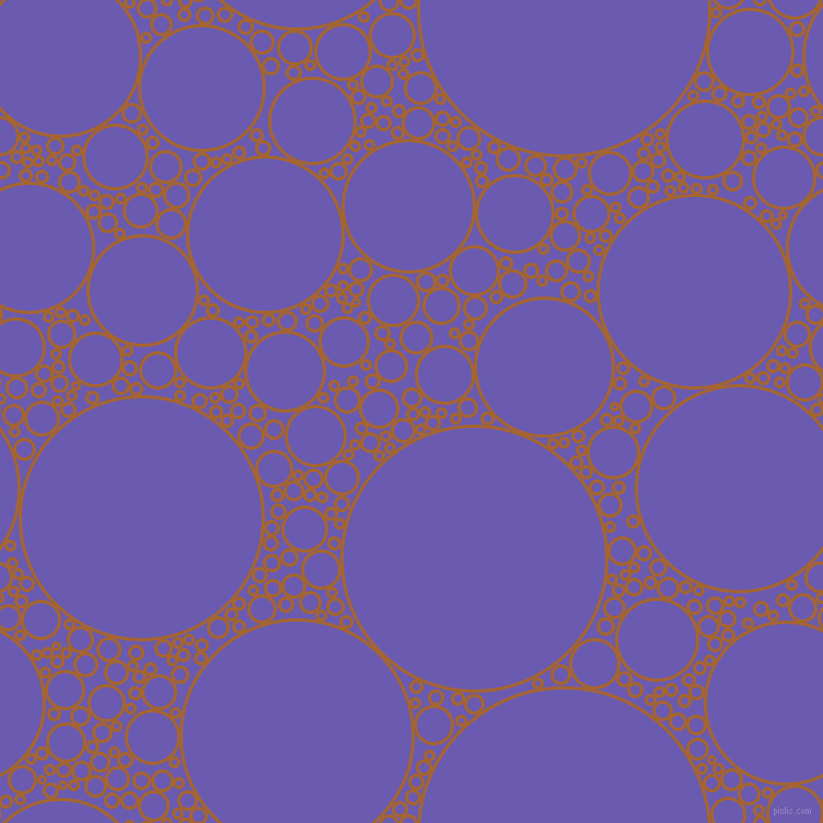 bubbles, circles, sponge, big, medium, small, 3 pixel line width, Mai Tai and Blue Marguerite circles bubbles sponge soap seamless tileable