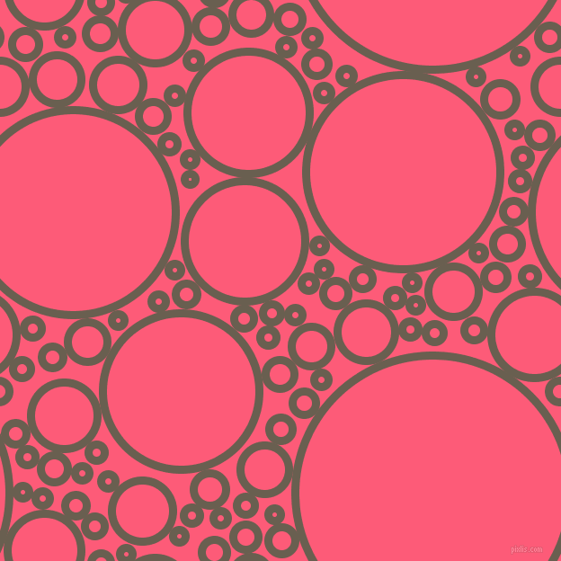 bubbles, circles, sponge, big, medium, small, 9 pixel line width, Makara and Wild Watermelon circles bubbles sponge soap seamless tileable