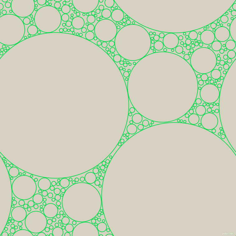 bubbles, circles, sponge, big, medium, small, 2 pixel line width, Malachite and Ecru White circles bubbles sponge soap seamless tileable