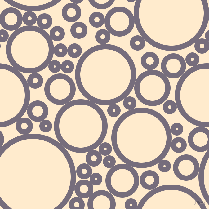 bubbles, circles, sponge, big, medium, small, 17 pixel line width, Mamba and Blanched Almond circles bubbles sponge soap seamless tileable