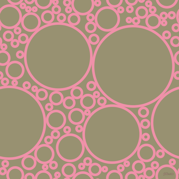 bubbles, circles, sponge, big, medium, small, 9 pixel line width, Mauvelous and Gurkha circles bubbles sponge soap seamless tileable