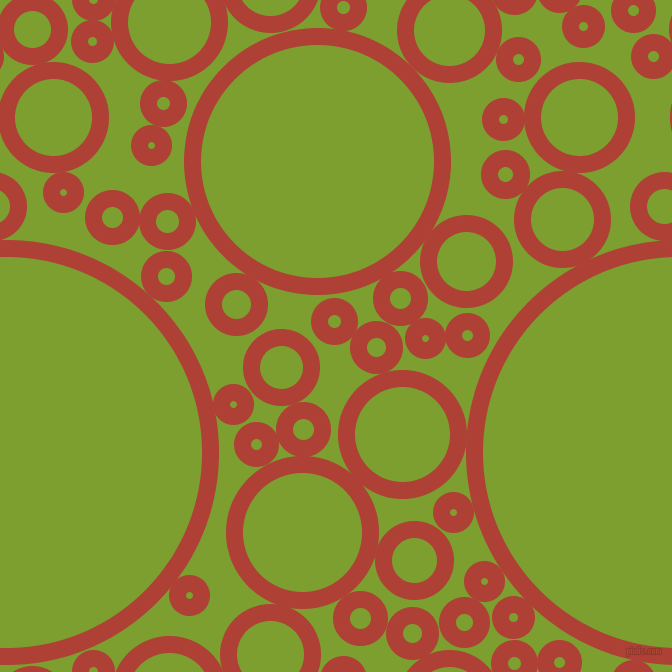 bubbles, circles, sponge, big, medium, small, 17 pixel line width, Medium Carmine and Sushi circles bubbles sponge soap seamless tileable