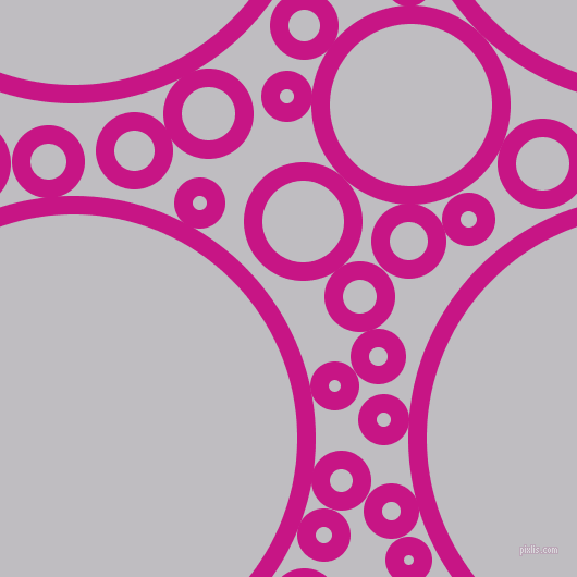 bubbles, circles, sponge, big, medium, small, 17 pixel line width, Medium Violet Red and French Grey circles bubbles sponge soap seamless tileable
