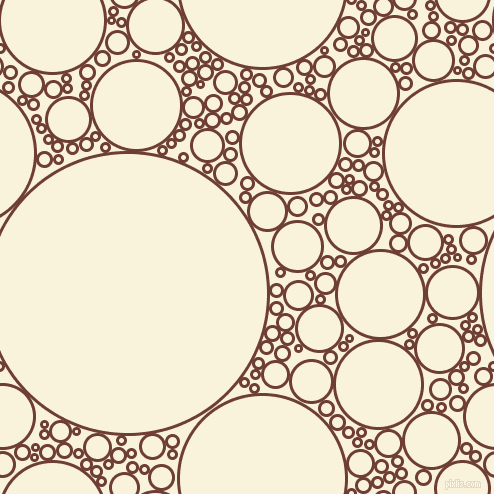 bubbles, circles, sponge, big, medium, small, 3 pixel line width, Metallic Copper and Off Yellow circles bubbles sponge soap seamless tileable