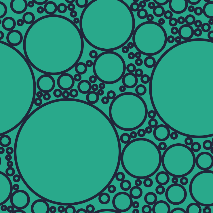 bubbles, circles, sponge, big, medium, small, 9 pixel line width, Midnight Express and Niagara circles bubbles sponge soap seamless tileable