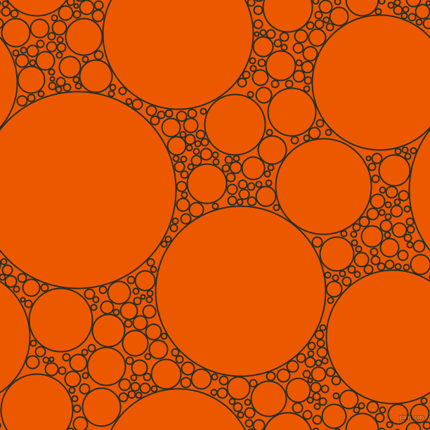 bubbles, circles, sponge, big, medium, small, 2 pixel line width, Midnight Moss and Persimmon circles bubbles sponge soap seamless tileable