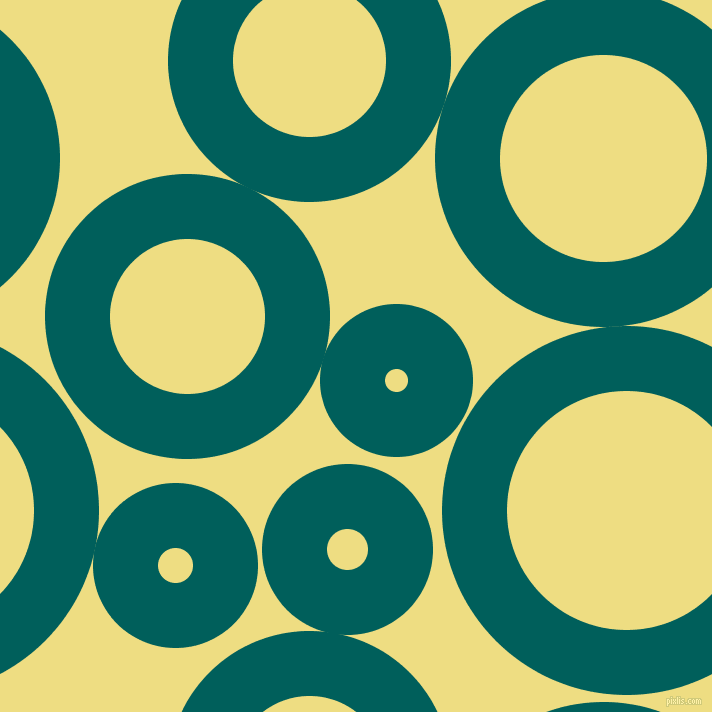 bubbles, circles, sponge, big, medium, small, 65 pixel line width, Mosque and Light Goldenrod circles bubbles sponge soap seamless tileable