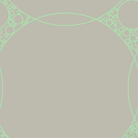 bubbles, circles, sponge, big, medium, small, 3 pixel line width, Moss Green and Grey Nickel circles bubbles sponge soap seamless tileable