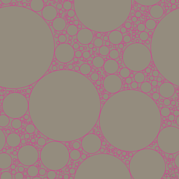 bubbles, circles, sponge, big, medium, small, 2 pixel line width, Mulberry and Heathered Grey circles bubbles sponge soap seamless tileable