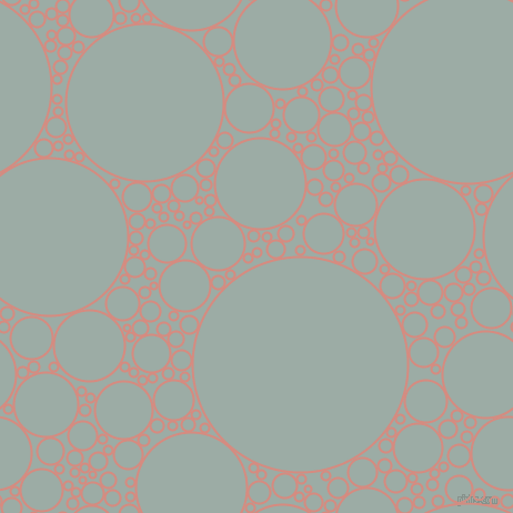 bubbles, circles, sponge, big, medium, small, 2 pixel line width, My Pink and Tower Grey circles bubbles sponge soap seamless tileable