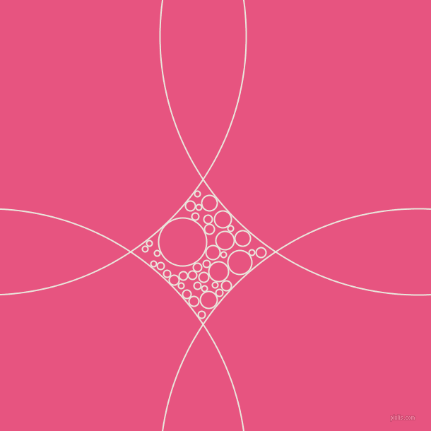 bubbles, circles, sponge, big, medium, small, 2 pixel line width, Narvik and Dark Pink circles bubbles sponge soap seamless tileable