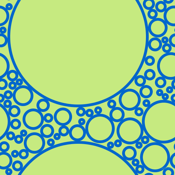 bubbles, circles, sponge, big, medium, small, 9 pixel line width, Navy Blue and Sulu circles bubbles sponge soap seamless tileable