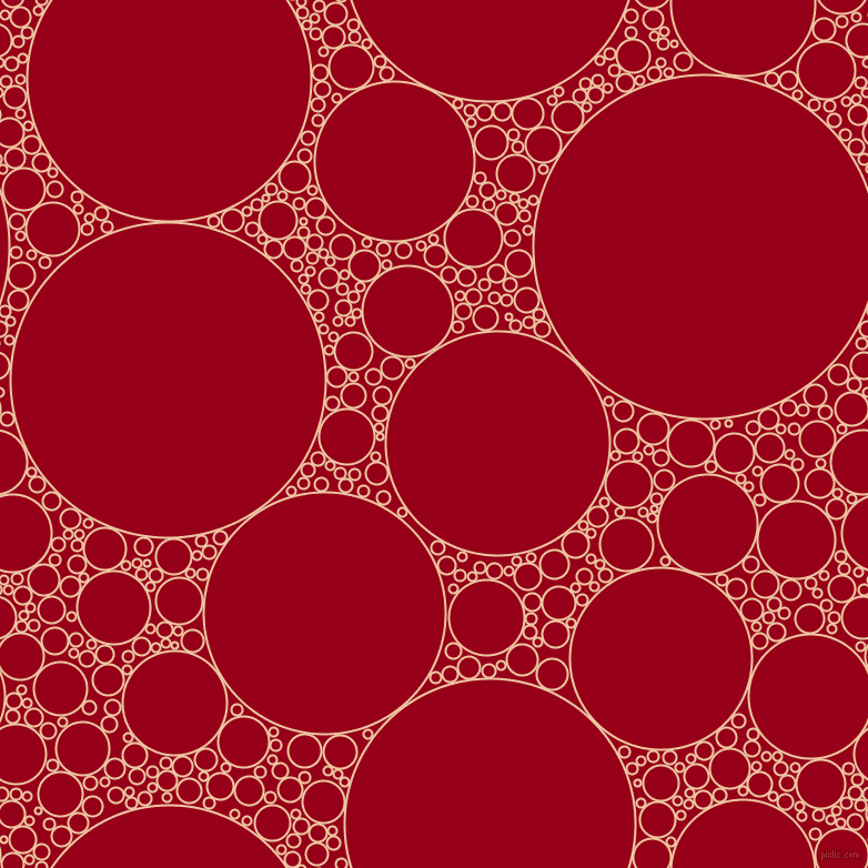 bubbles, circles, sponge, big, medium, small, 2 pixel line width, Negroni and Carmine circles bubbles sponge soap seamless tileable