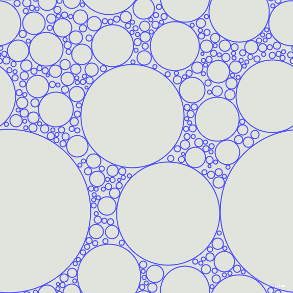 bubbles, circles, sponge, big, medium, small, 2 pixel line width, Neon Blue and Catskill White circles bubbles sponge soap seamless tileable