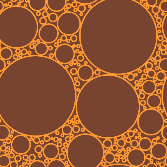 bubbles, circles, sponge, big, medium, small, 5 pixel line width, Neon Carrot and Cumin circles bubbles sponge soap seamless tileable