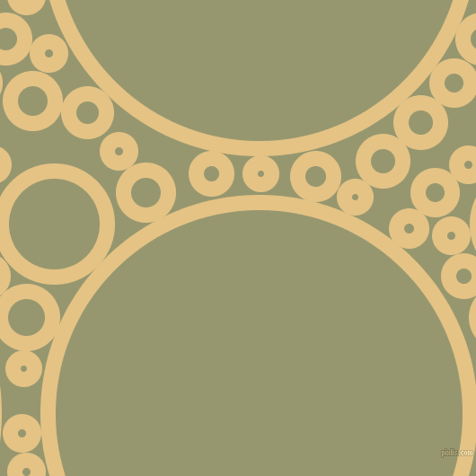 bubbles, circles, sponge, big, medium, small, 17 pixel line width, New Orleans and Malachite Green circles bubbles sponge soap seamless tileable
