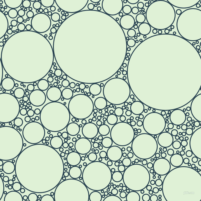 bubbles, circles, sponge, big, medium, small, 3 pixel line width, Nile Blue and Hint Of Green circles bubbles sponge soap seamless tileable