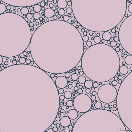 bubbles, circles, sponge, big, medium, small, 2 pixel line width, Nile Blue and Twilight circles bubbles sponge soap seamless tileable