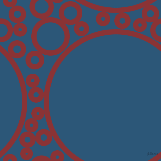 bubbles, circles, sponge, big, medium, small, 17 pixel line widthOld Brick and Venice Blue circles bubbles sponge soap seamless tileable