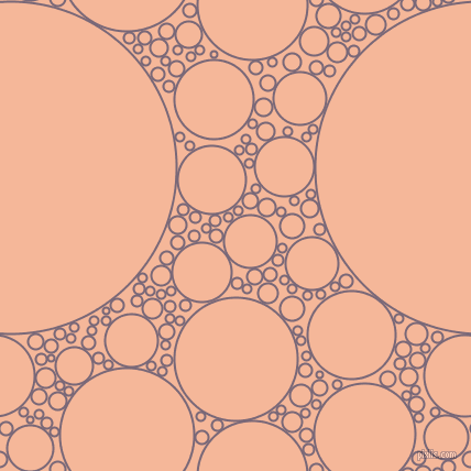 bubbles, circles, sponge, big, medium, small, 2 pixel line width, Old Lavender and Mandys Pink circles bubbles sponge soap seamless tileable