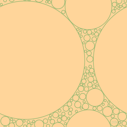 bubbles, circles, sponge, big, medium, small, 2 pixel line width, Olivine and Caramel circles bubbles sponge soap seamless tileable