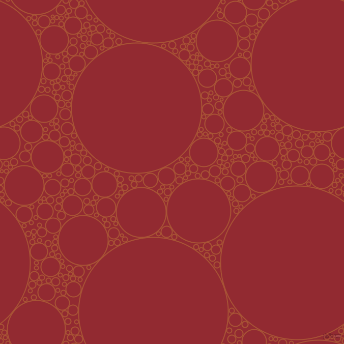 bubbles, circles, sponge, big, medium, small, 2 pixel line width, Orange Roughy and Bright Red circles bubbles sponge soap seamless tileable