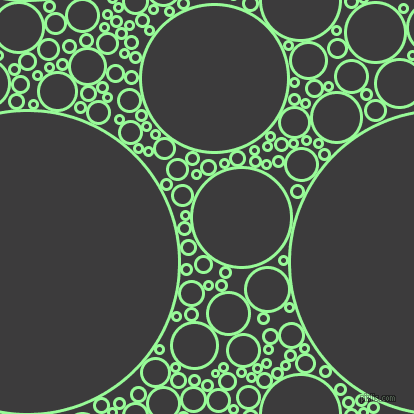 bubbles, circles, sponge, big, medium, small, 3 pixel line width, Pale Green and Fuscous Grey circles bubbles sponge soap seamless tileable