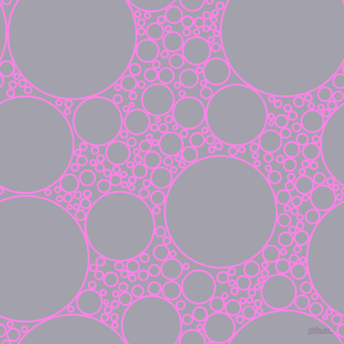 bubbles, circles, sponge, big, medium, small, 3 pixel line width, Pale Magenta and Spun Pearl circles bubbles sponge soap seamless tileable