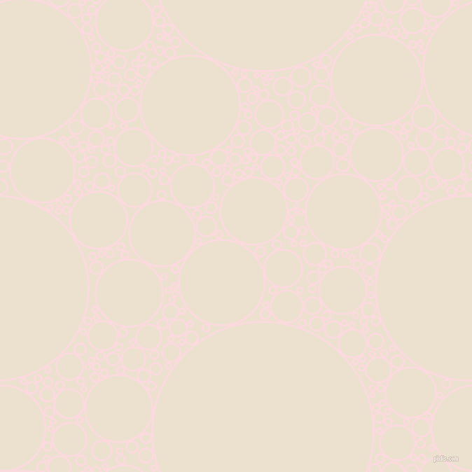 bubbles, circles, sponge, big, medium, small, 3 pixel line width, Pale Pink and Bleach White circles bubbles sponge soap seamless tileable