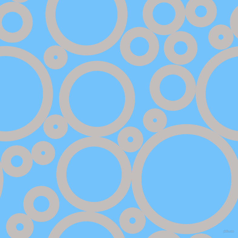 bubbles, circles, sponge, big, medium, small, 33 pixel line width, Pale Slate and Maya Blue circles bubbles sponge soap seamless tileable