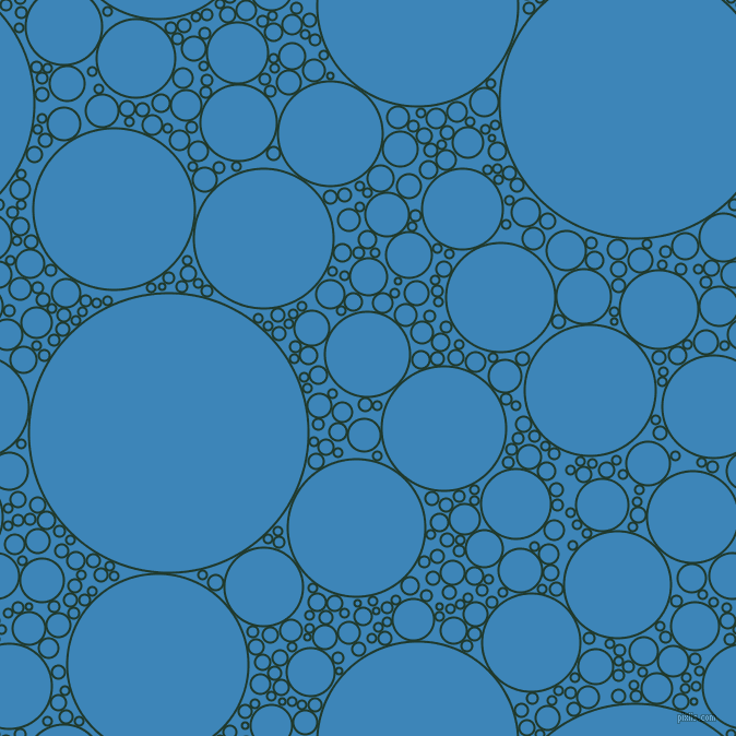 bubbles, circles, sponge, big, medium, small, 2 pixel line width, Palm Green and Curious Blue circles bubbles sponge soap seamless tileable