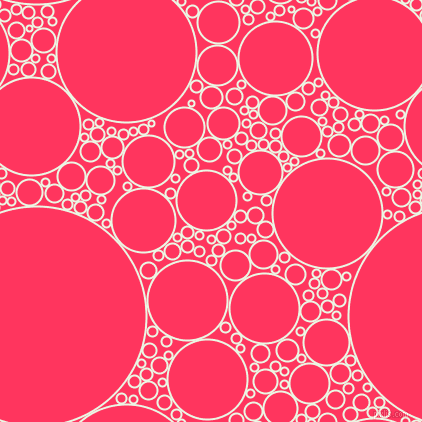 bubbles, circles, sponge, big, medium, small, 2 pixel line width, Panache and Radical Red circles bubbles sponge soap seamless tileable