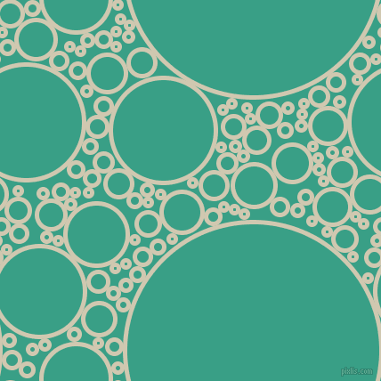 bubbles, circles, sponge, big, medium, small, 5 pixel line width, Parchment and Gossamer circles bubbles sponge soap seamless tileable
