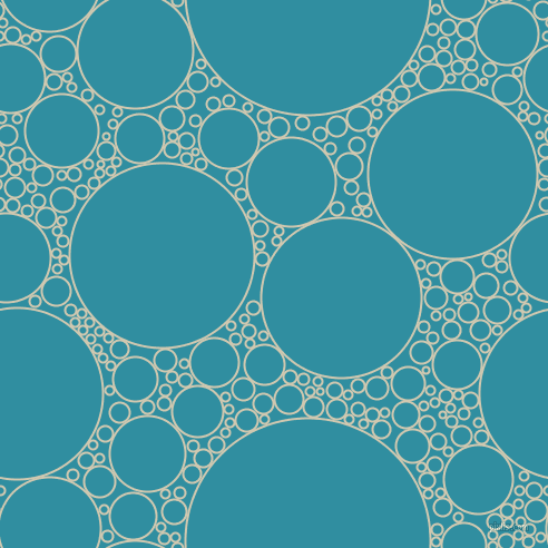 bubbles, circles, sponge, big, medium, small, 2 pixel line width, Parchment and Scooter circles bubbles sponge soap seamless tileable