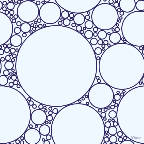 bubbles, circles, sponge, big, medium, small, 3 pixel line width, Paris M and Alice Blue circles bubbles sponge soap seamless tileable