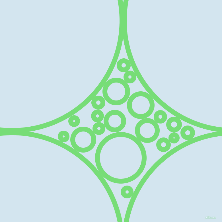 bubbles, circles, sponge, big, medium, small, 17 pixel line width, Pastel Green and Pattens Blue circles bubbles sponge soap seamless tileable