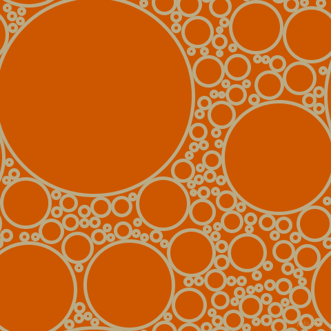 bubbles, circles, sponge, big, medium, small, 5 pixel line width, Pavlova and Tenne Tawny circles bubbles sponge soap seamless tileable