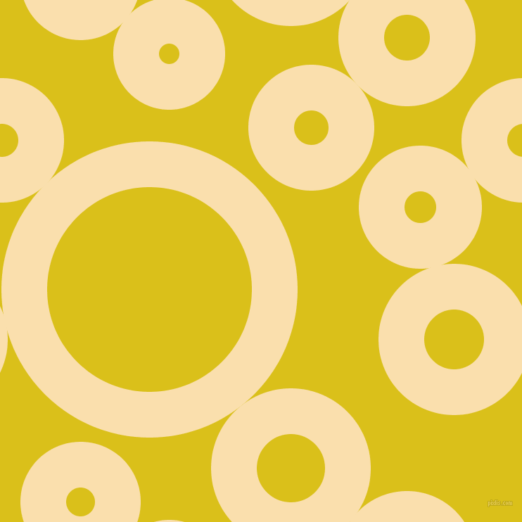 bubbles, circles, sponge, big, medium, small, 65 pixel line width, Peach-Yellow and Sunflower circles bubbles sponge soap seamless tileable