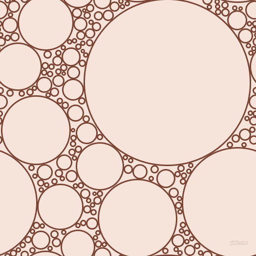 bubbles, circles, sponge, big, medium, small, 3 pixel line width, Peanut and Provincial Pink circles bubbles sponge soap seamless tileable