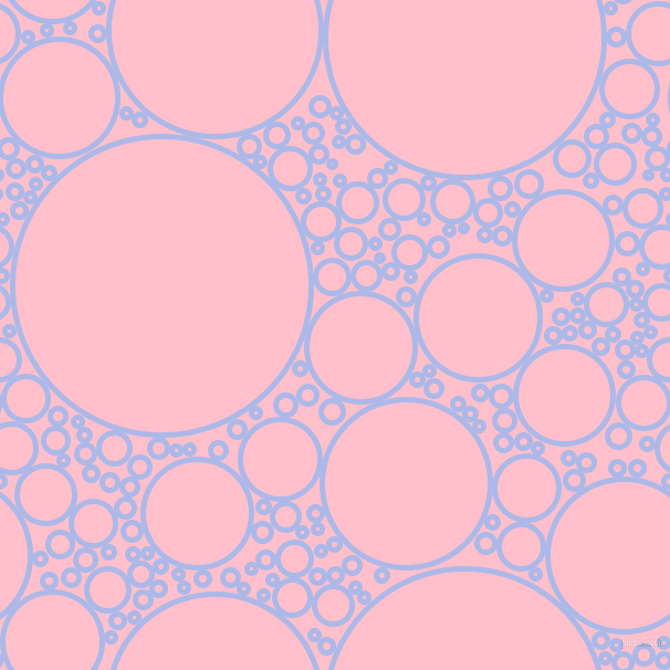 bubbles, circles, sponge, big, medium, small, 5 pixel line width, Perano and Pink circles bubbles sponge soap seamless tileable