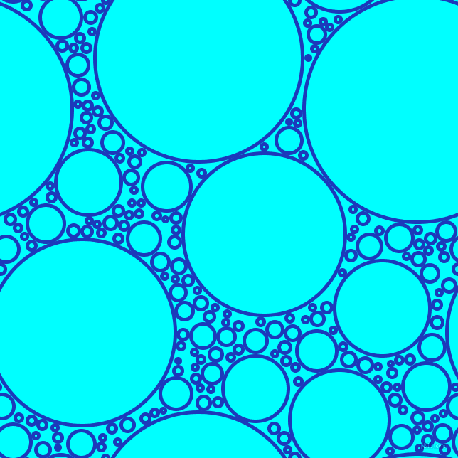 bubbles, circles, sponge, big, medium, small, 5 pixel line width, Persian Blue and Aqua circles bubbles sponge soap seamless tileable