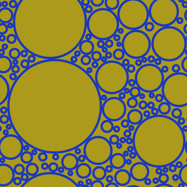 bubbles, circles, sponge, big, medium, small, 9 pixel line width, Persian Blue and Lucky circles bubbles sponge soap seamless tileable