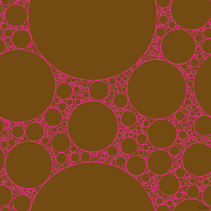 bubbles, circles, sponge, big, medium, small, 2 pixel line widthPersian Rose and Raw Umber circles bubbles sponge soap seamless tileable