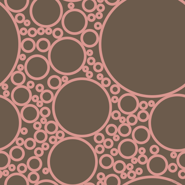 bubbles, circles, sponge, big, medium, small, 9 pixel line width, Petite Orchid and Domino circles bubbles sponge soap seamless tileable