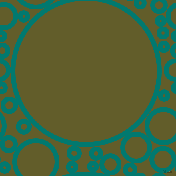 bubbles, circles, sponge, big, medium, small, 17 pixel line width, Pine Green and Costa Del Sol circles bubbles sponge soap seamless tileable