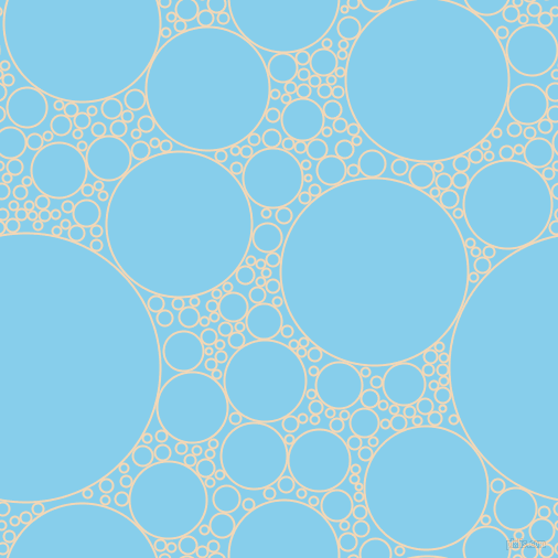 bubbles, circles, sponge, big, medium, small, 2 pixel line width, Pink Lady and Sky Blue circles bubbles sponge soap seamless tileable